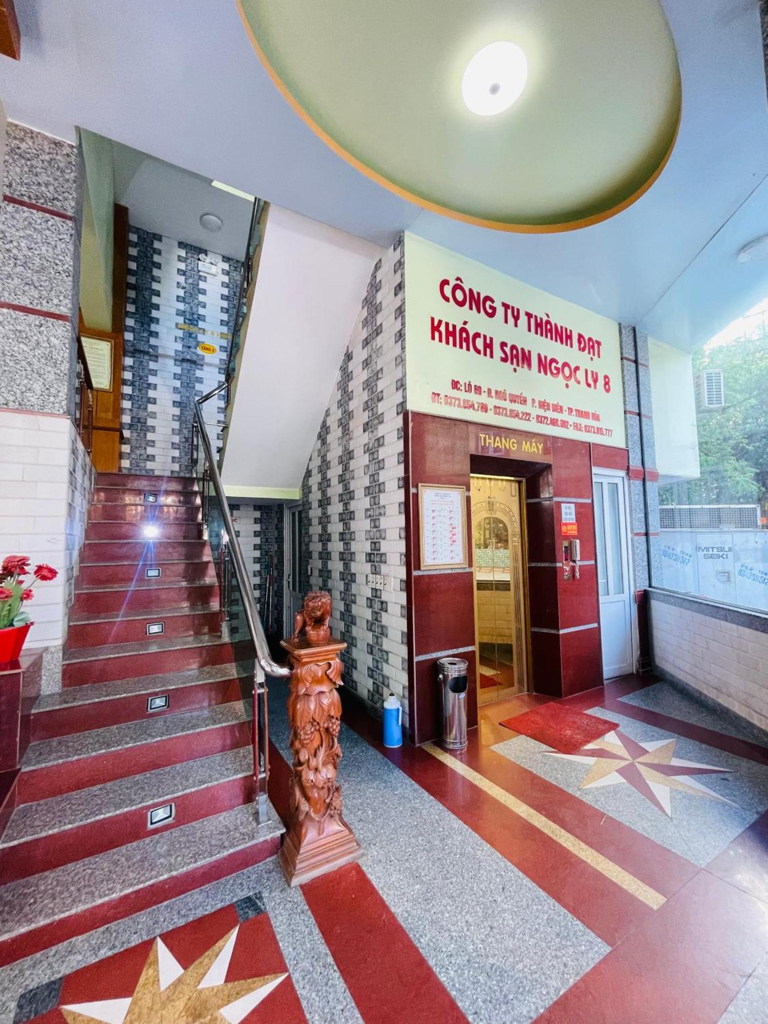 Hotel Khach San Ngoc Ly 8 Thanh Hóa Exterior foto
